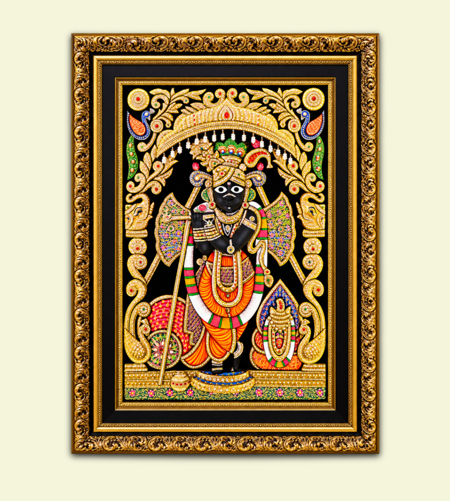 Banke Bihari Ji Painting